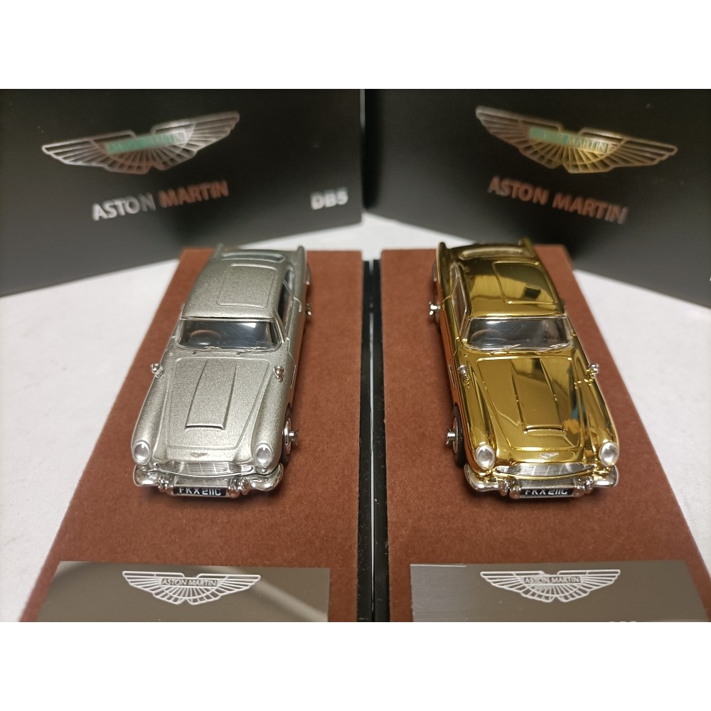 Xiaoguang Aston Martin 1: 64 Aston Martin Aston Martin DB5 โมเดลรถสีเงิน