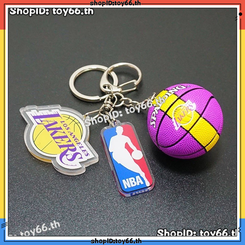 พวงกุญแจอะคริลิค จี้บาสเก็ตบอล Nba สําหรับห้อยกระเป๋าเป้สะพายหลัง