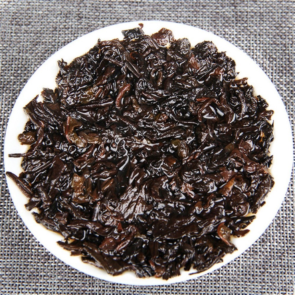 357g ชา Puerh สีดําพรีเมี่ยม Puerh สุกจากยูนนานอาหารสีเขียวบริสุทธิ์คุณภาพ Supreme - รูปที่ 4