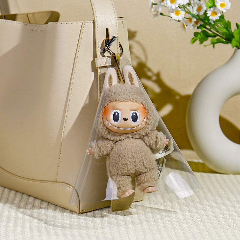 Evertoner Ladies Tote LABUBU กระเป๋าจี้ตุ๊กตาอุปกรณ์เสริม