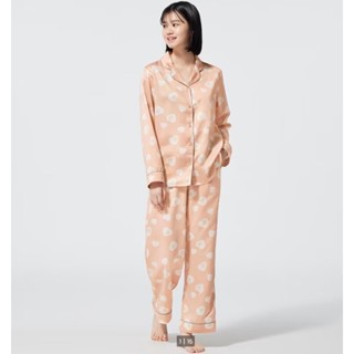 ชุดนอน Gu × Rilakkuma Limited สีชมพูงานลิขสิทธิ์แท้จากญี่ปุ่…