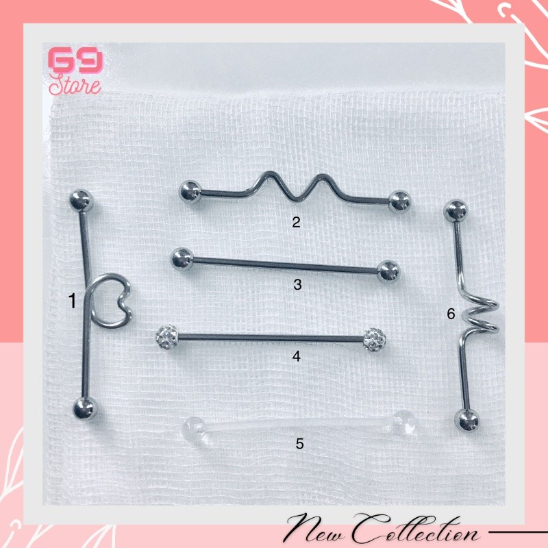 Indus Drill - เจาะหูที่สวยงามมาก - เยาวชน US/UK ยอดนิยม - 69STORE