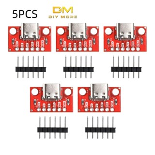 Diymore 5PCS USB Type C Connector Board DIY 3.1 Serial Basic…