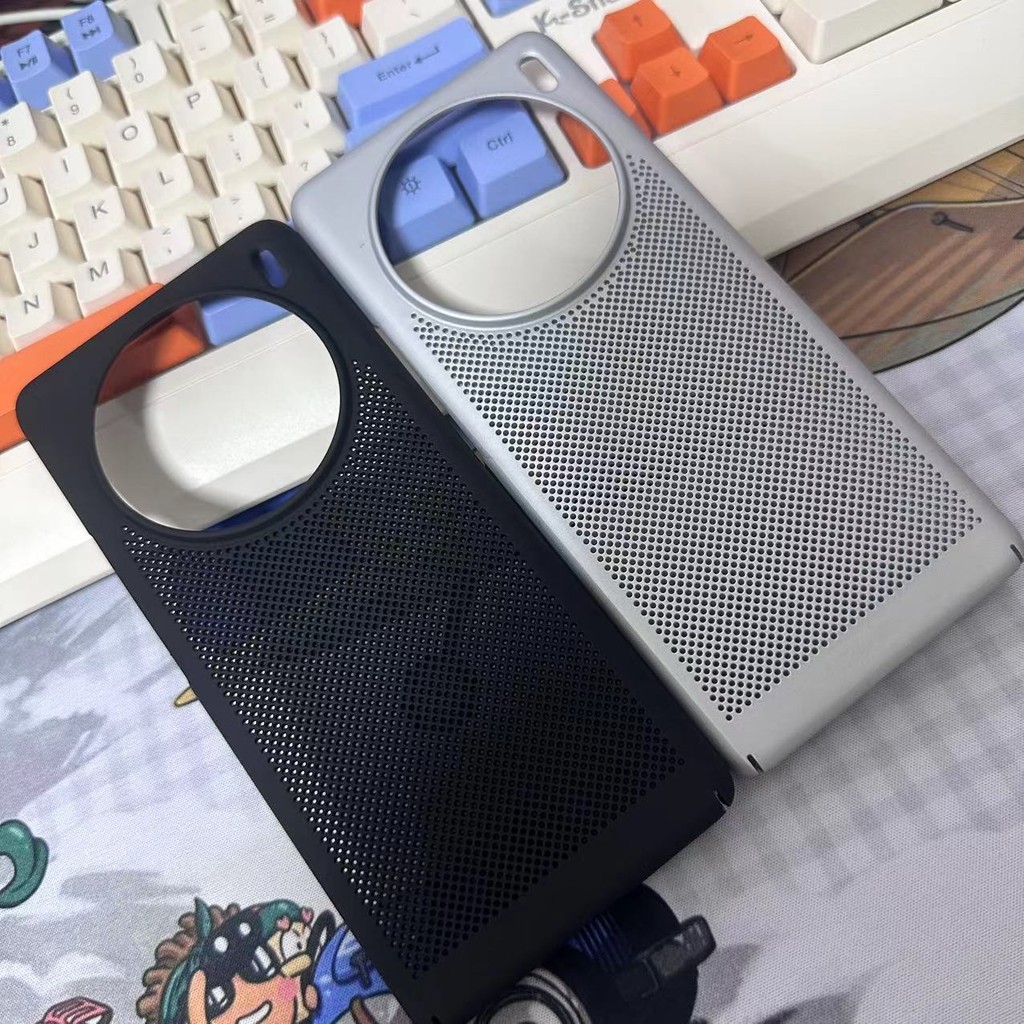 การกระจายความร้อนเคสโทรศัพท์แบบแข็งสําหรับ Vivo X100 Pro X100s เคสโทรศัพท์ด้านหลังป้องกันลายนิ้วมือบางเฉียบ