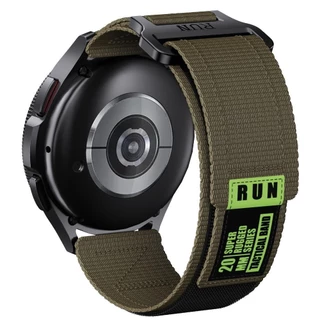 สาย QUANTZY Easy Fit, สายรัดข้อมือไนลอน 20 22 มม., สายอเนกประสงค์สไตล์สปอร์ตสําหรับ Forerunner / Active / Vivoactive 4 / Huawei Watch / Watch
