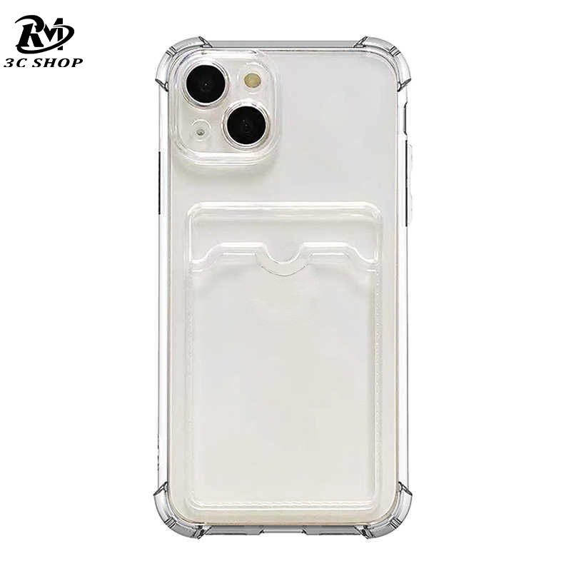 TPUใสผู้ถือบัตรเคส ซิลิโคนนิ่ม เคสมือถือ Huawei Pura 70 Pro + Ultra P60 P50 P40 P30 Y9 Y9s Y6 Pro Pr