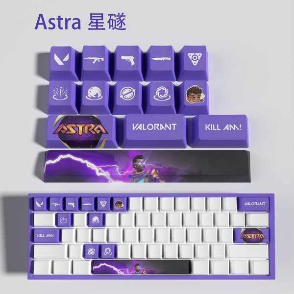 keycaps gmk keycap keycap valorant Star New Style Fearless Contract Keycap Valent Keycap VALORANT 14