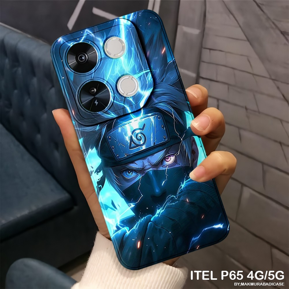 ZS02 กรณี Hp Itel P65 4G 2024 ล่าสุด Softcase Itel P65 4G 2024 ซิลิโคน Hp P65 4G รูปแบบล่าสุด 2024