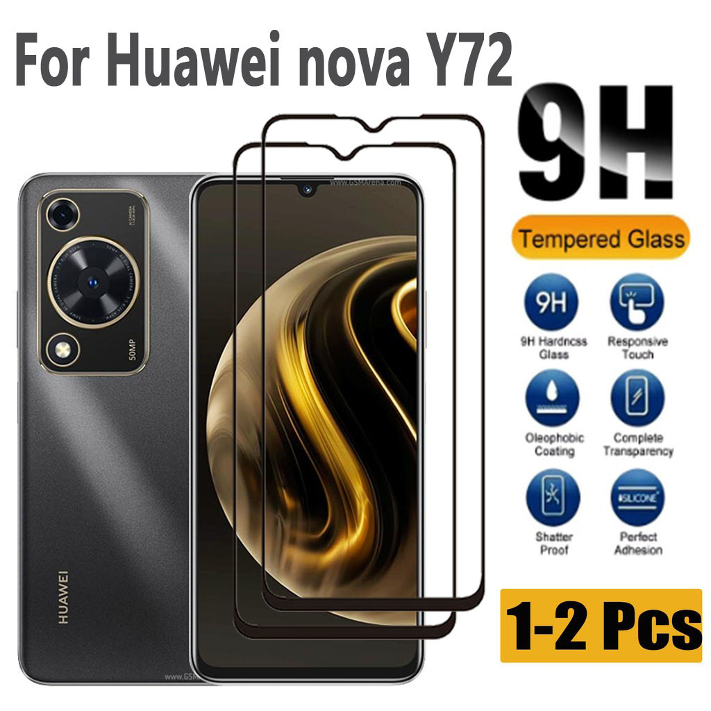 1-2 ชิ้น Huawei Nova Y72 ป้องกันหน้าจอสําหรับ Huawei Nova 11 10 9 Pro SE 11i 8i 7i 5T Y91 Y71 Y70 Y6