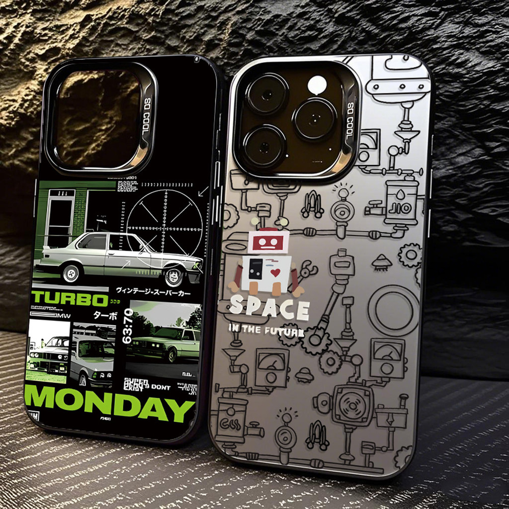 เคสโทรศัพท์มือถือ อะคริลิค ชุบโลหะ IMD Matte เคส For OPPO A5 Pro A9 A3 A18 A38 A57 A77 A15 A16 A17 A58 A60 A7 A78 A79 A7