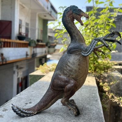 PPAPO Sickle Dragon French ของแท้ 2018 Jurassic Dinosaur Model Sickle Dinosaur 55069 Out of Print Mo