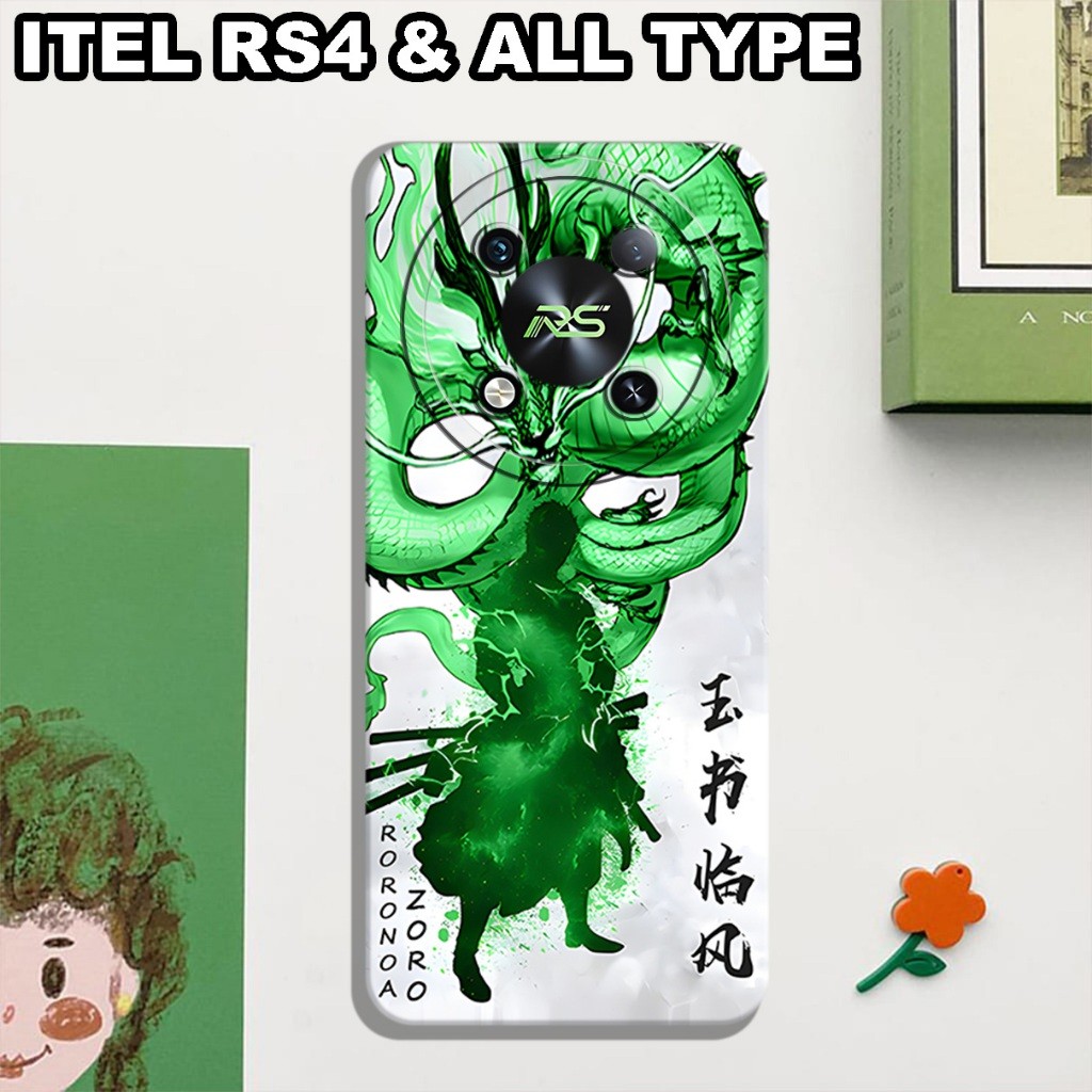 CC5/ เคสยางยืดหยุ่นสําหรับ ITEL RS4/one ชิ้นอะนิเมะตัวอักษร Motif/ITEL RS4 case/ITEL RS4 case/ITEL R