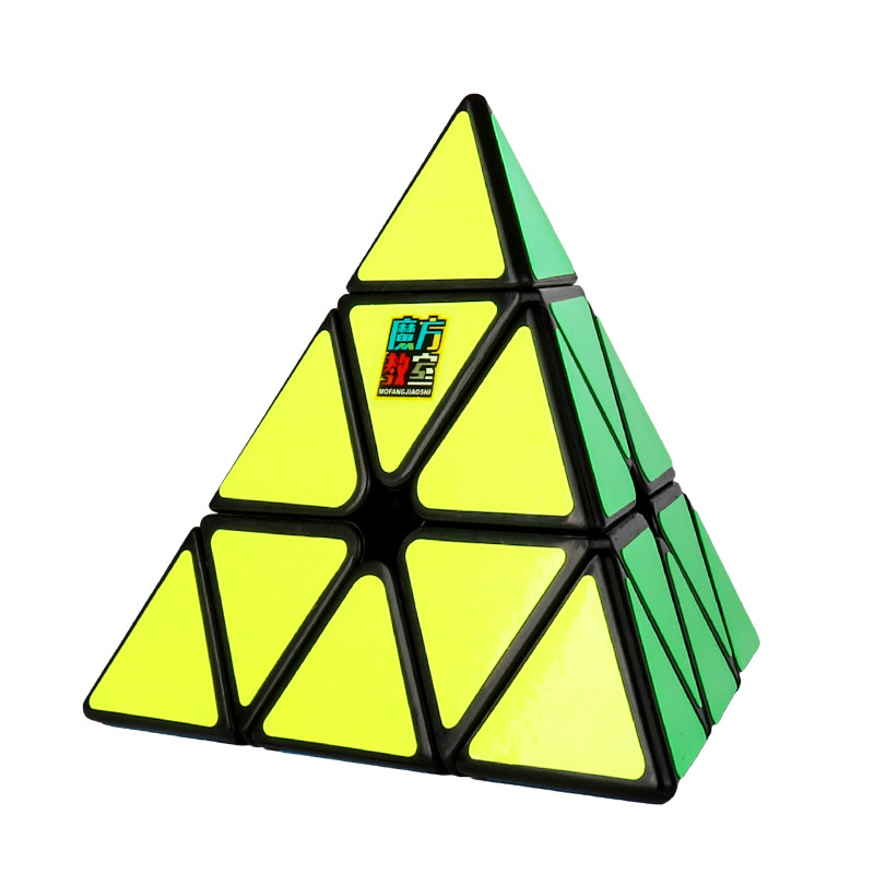 MoYu Meilong Pyraminx V2 3x3x3 Cube Professional Pyraminx Cube Smooth ปริศนาของเล่น
