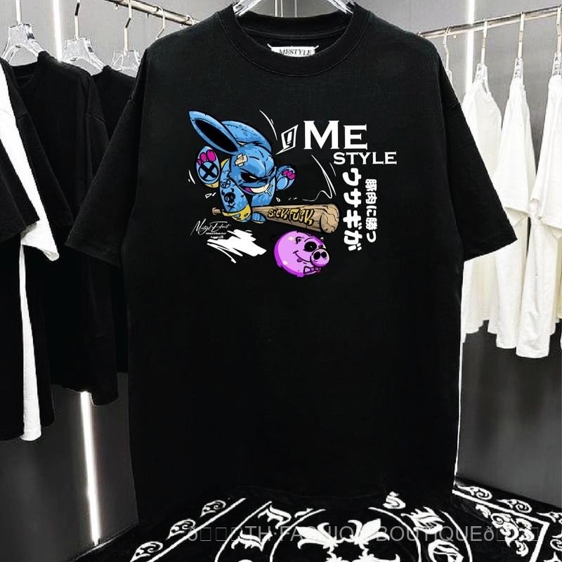 Cotton100 เสื้อเชิ้ต A1383 แขนสั้นผู้ชายผู้ชายผู้หญิงขนาดเดียวกัน