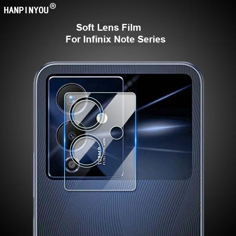 เข้ากันได้กับ Infinix Note 60 Ultra 12 10 11 Pro 4G 5G 2023 Clear Ultra Back ตัวป้องกันเลนส์กล้องฝาครอบเลนส์กล้องด้านหลัง Soft Fiber Guard ฟิล์มป้องกัน - ไม่ใช่กระจกนิรภัย