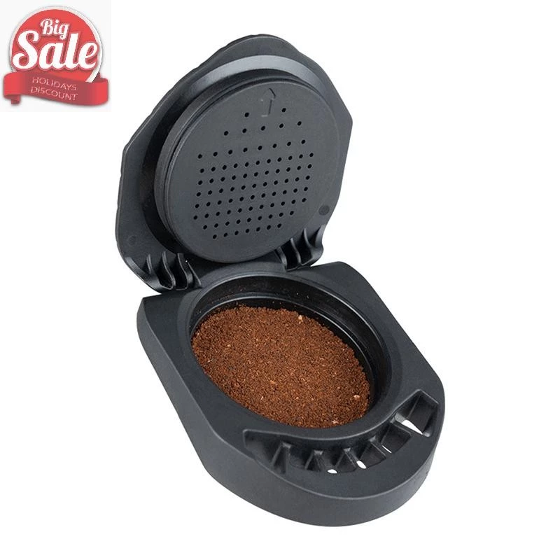 อะแดปเตอร์แคปซูลแบบใช้ซ้ําได้ AF สําหรับแคปซูลกาแฟ Dolce Gusto แปลงเข้ากันได้ A
