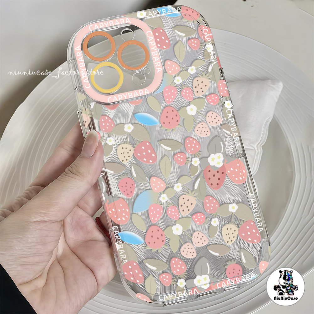 จัดส่งในพื้นที่ เคสไอโฟน สวย น่ารัก ลายดอกไม้ สําหรับ IPhone16 15 14 13 12 7 8 Plus 11 Pro 16 Promax X XR XS Max เคส