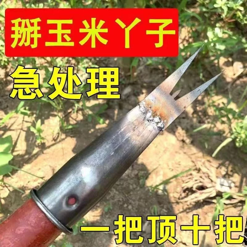 เครื่องมือขว้างข้าวโพดทางการเกษตร อุปกรณ์กำจัดต้นกล้าและขุดมันเทศ thumbnail 9