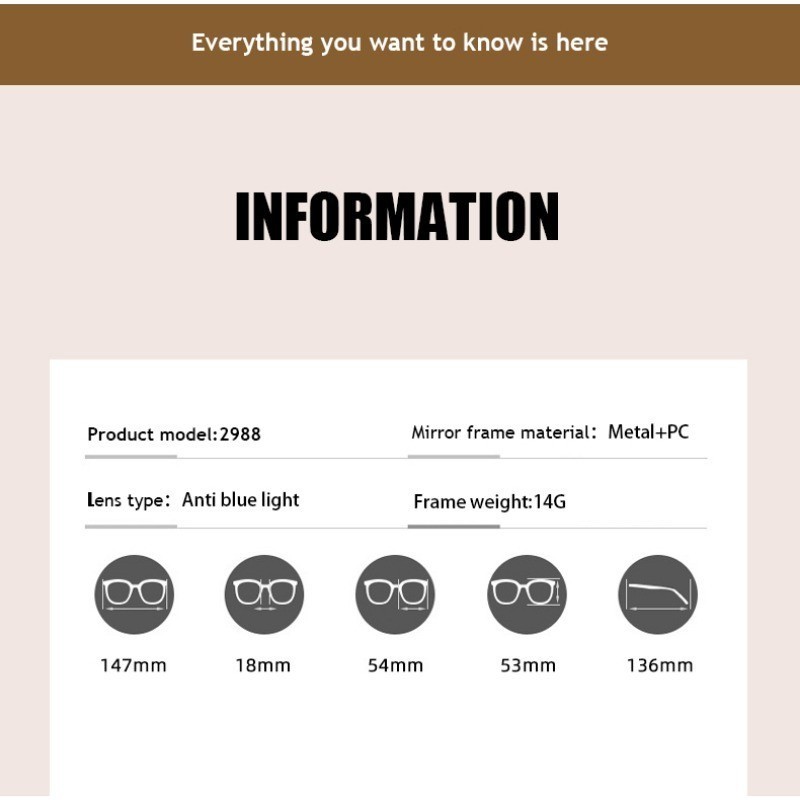 แว่นสายตาสั้น 0°สั้น -600° แว่นตากรองแสง กรอบสี่เหลี่ยม ประดับเพชร สีทอง สําหรับผู้หญิง 2988 - รูปที่ 6