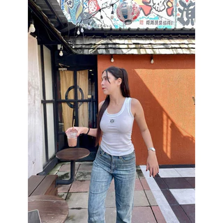 🤍เสื้อกั๊กเซ็กซี่ ผ้าร่องใส่สบาย ใส่แล้วดูมีทรวดทรง เซกซี่มากกก 🔥