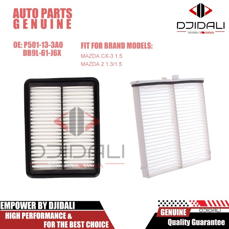 ซื้อคู่คุ้มกว่า DB9L-61-J6X + P501-13-3A0 กรองอากาศ+กรองแอร์ Mazda2 Mazda 2 1.3/1.5 Skyactiv CX-3 มา