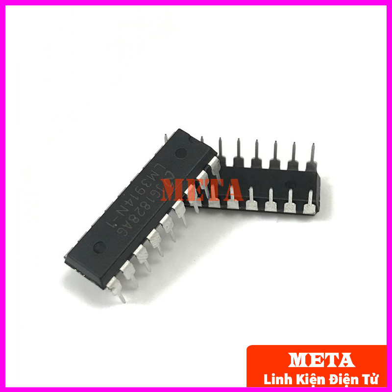 IC LM3914 LM3914N-1 จุ่ม 18 แฟลชพร้อมเสียงเพลง