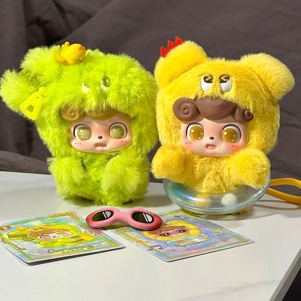 JOTOYS JOTOYS Q Baby Emotional Plush Monster Series จี้ตุ๊กตา Mystery Box ตุ๊กตาน่ารัก