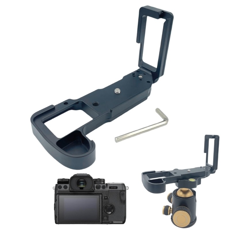 WIN Quick Release L Shaped Camera Bracket และ Ergonomic Handle สําหรับแผ่นฐานกล้อง X-H1