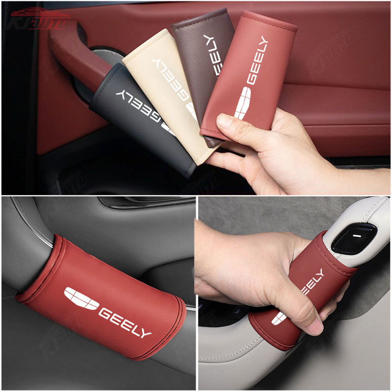 Geely ภายในรถฝาครอบมือจับประตูรอยขีดข่วนและคราบอุปกรณ์เสริมสําหรับ Coolray Okavango Emgrand Azkarra