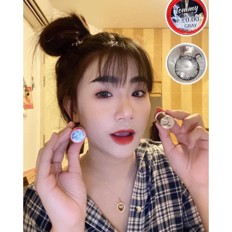 คอนแทคเลนส์ TOMMY GRAY / BROWN