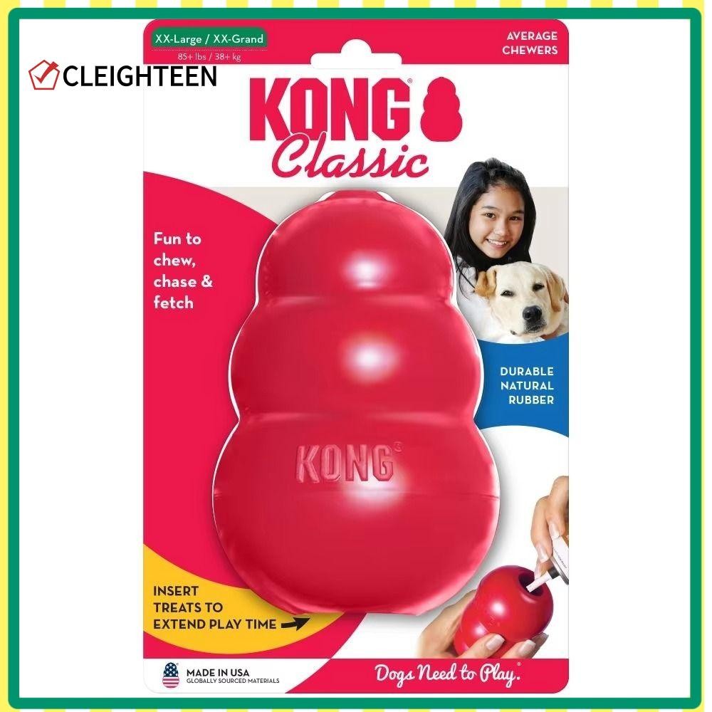Cleighteen Kong Puppy Toys, Erratic Bounce Treat-Filled Captabies Kong Dog Toys, 2024 ทนทาน Stuffabl