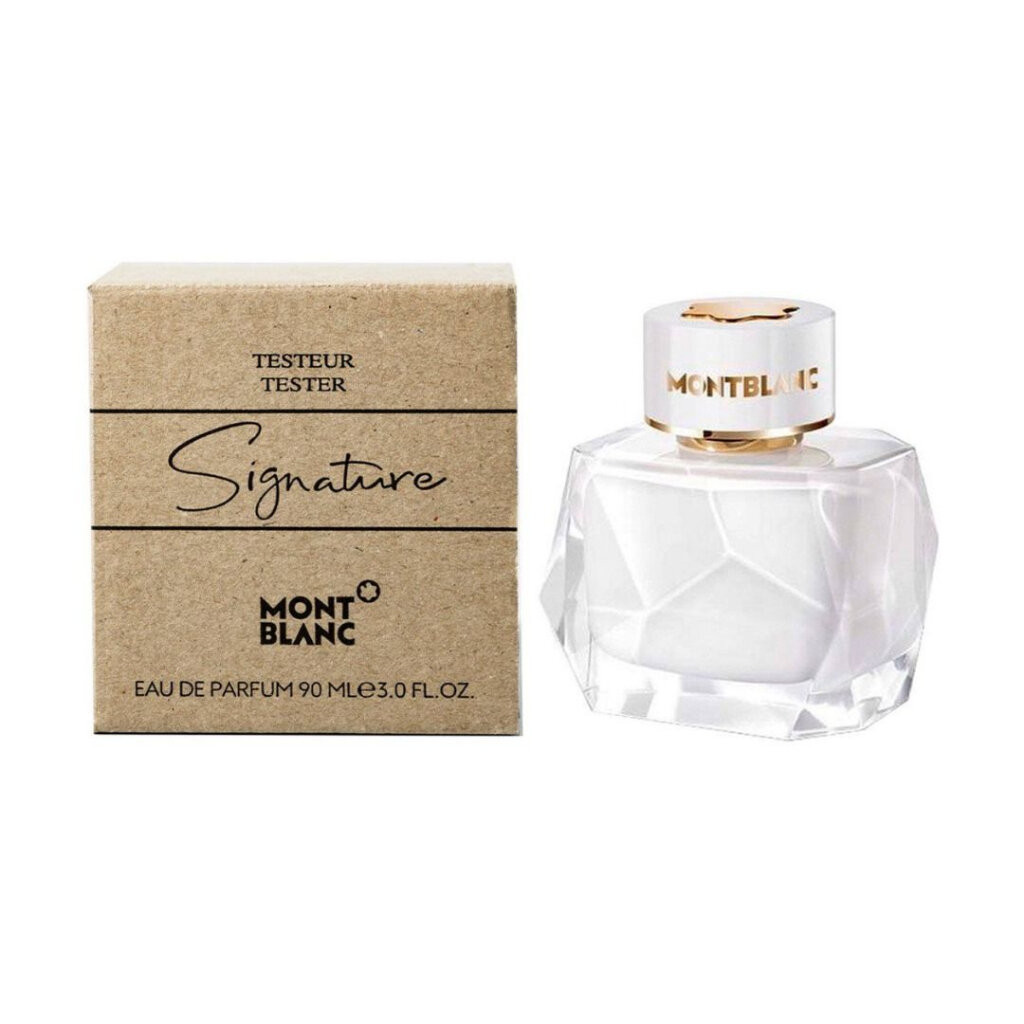 Mont Blanc Signature EDP For Women 90 ml. เทสเตอร์ กล่องน้ำตาล