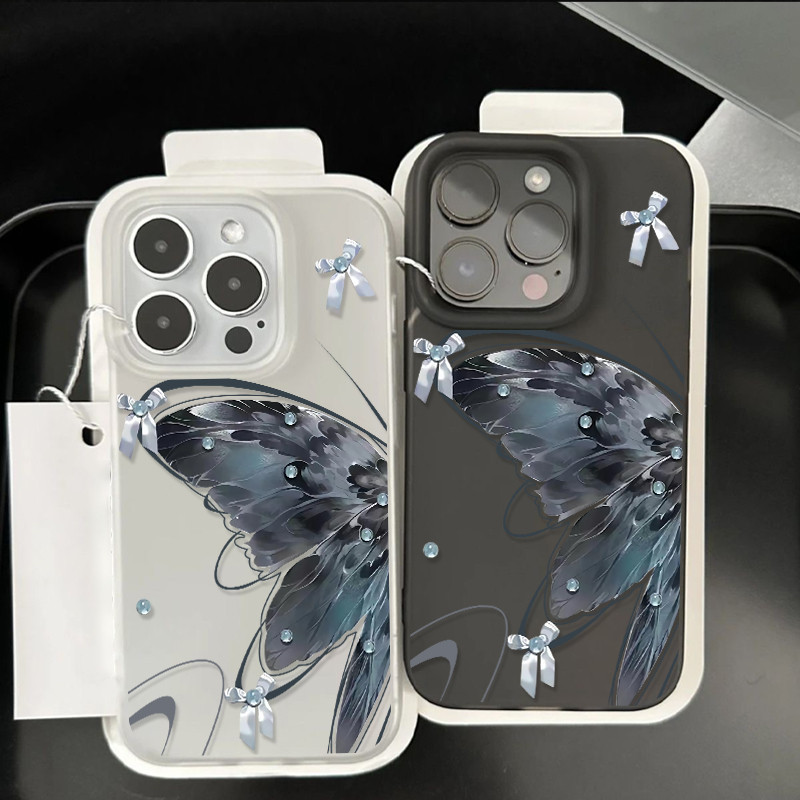 POPPA เคสโทรศัพท์ เคสไอโฟน แบบนิ่ม สำหรับรุ่น 15 14 13 13PRO 13PROMAX 12 Pro Max 11 8plus 7plus 7 XR X XS Max SE 11Pro