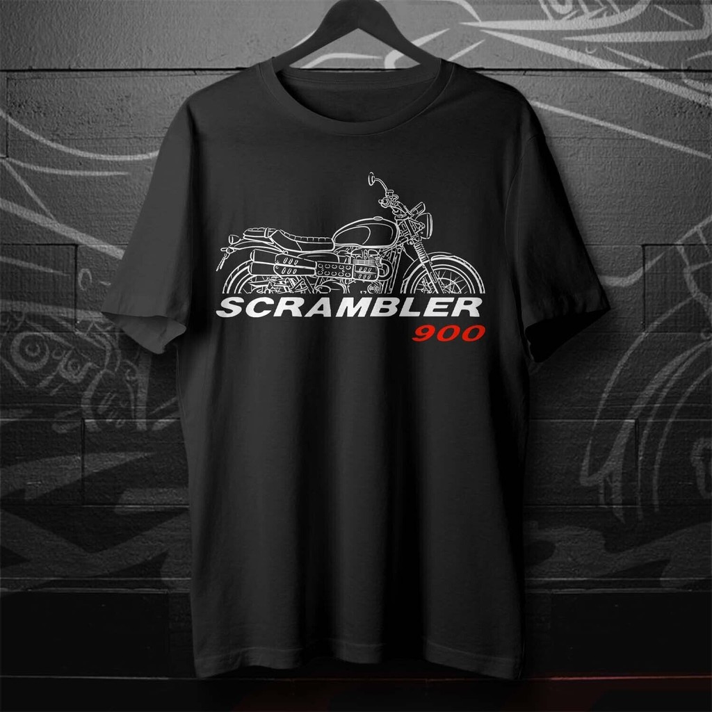 เสื้อยืด Scrambler 900 สําหรับผู้ขับขี่รถจักรยานยนต์
