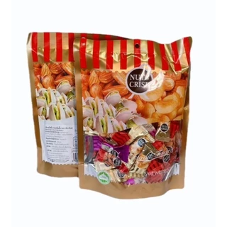 NUTS CRISP ขนมถั่วตุ๊บตั๊บไฮโซ ถั่วชั้นดีอัดแท่งแสนอร่อย มีส่วนผสมของถั่ว 3 ชนิด 120-250กรัม