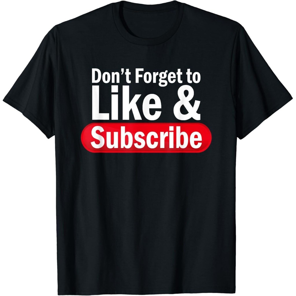 Don_t ลืมให้เหมือนและ Subscribe Livestream Blogging เสื้อยืด