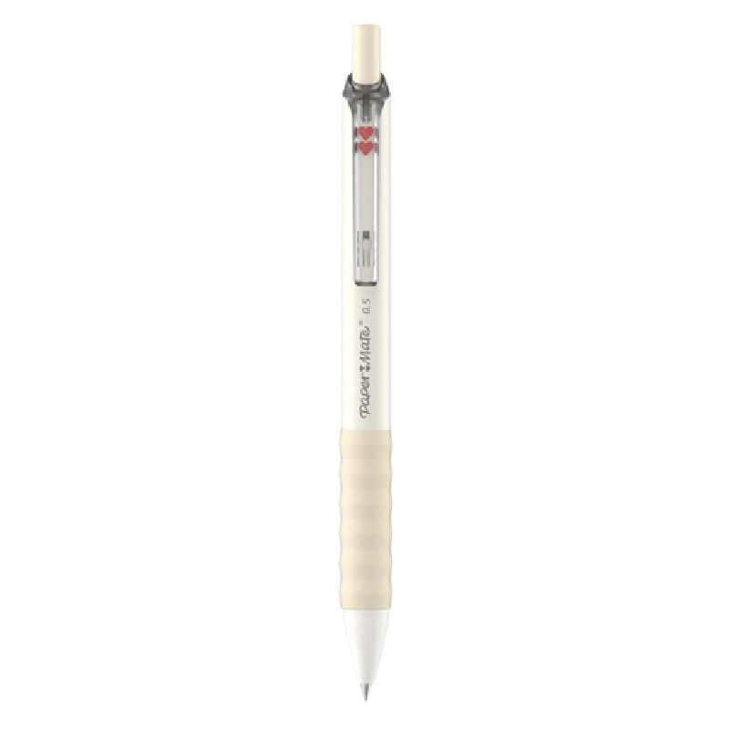 Paper mate ปากกาเจลแบบกด G-130 หมึกสีดำ ขนาด 0.5 มม.