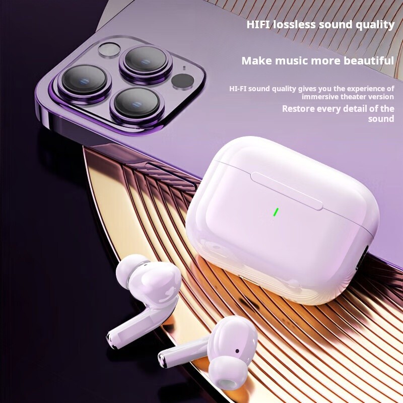 A7 Pro ANC หูฟังบลูทูธลดเสียงรบกวนหูฟังสเตอริโอหูฟังกีฬาหูฟังพร้อมไมโครโฟน