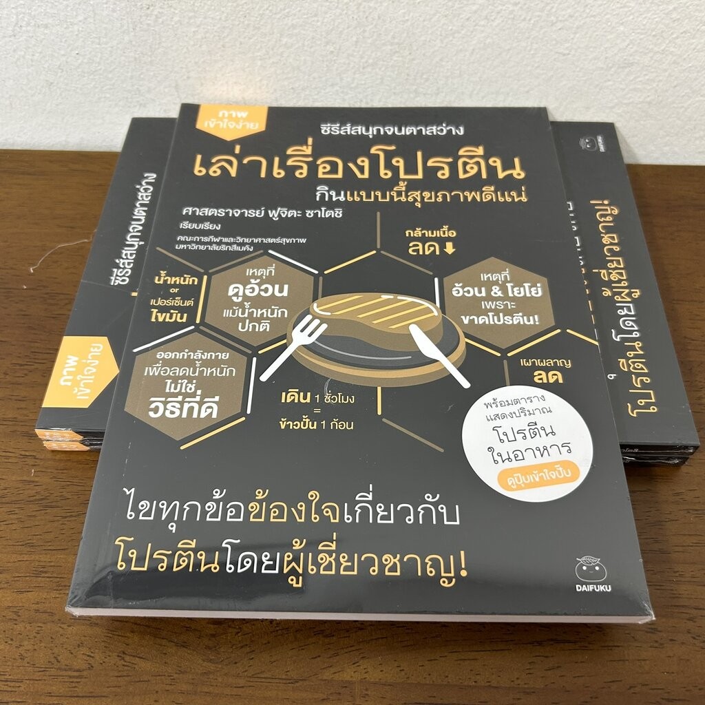 เล่าเรื่องโปรตีน กินแบบนี้สุขภาพดีแน่ ... ศาสตราจารย์ ฟูจิตะ ซาโตชิ (มือหนึ่งซีล) สุขภาพ