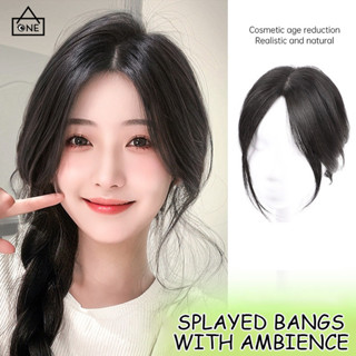 COD❤️วิกผมหน้าม้าเปิดธรรมชาติสไตล์เกาหลีแฟชั่นไม่ทิ้งรอยหวีไ…