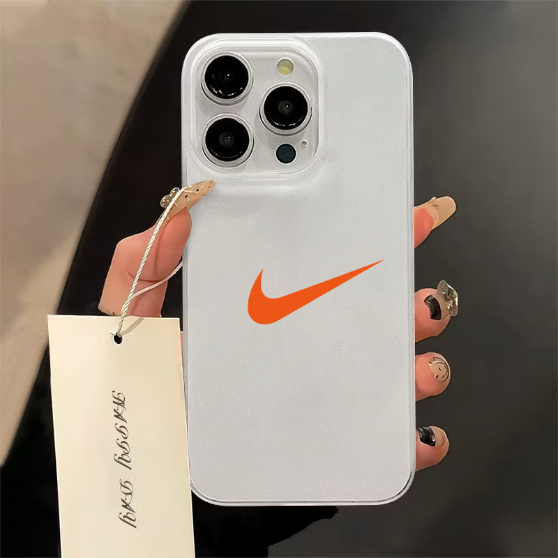 ฝาครอบโทรศัพท์นุ่ม ตะขอคว่ำสีแดงFor iPhone 11 13 15 เคส ไอโฟน12 14 ProMax 7 8Plus X XR XSMaxกันกระแทก