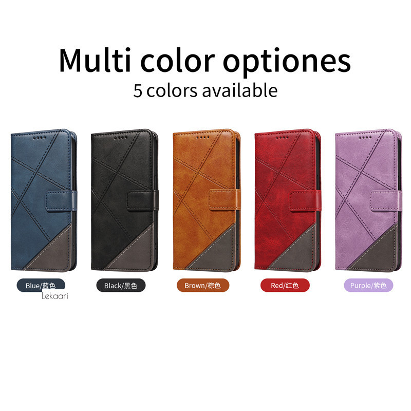 ซองหนังย้อนยุค Samsung Galaxy A9 A8 A7 A6 A5 A41 A31 J7 J6 J5 J4 J3 Pro Plus Prime 2018 2017 2016 Flip Casing Lineลายนูนกระเป๋าสตางค์ผู้ถือบัตรฝาครอบโทรศัพท์ - รูปที่ 7