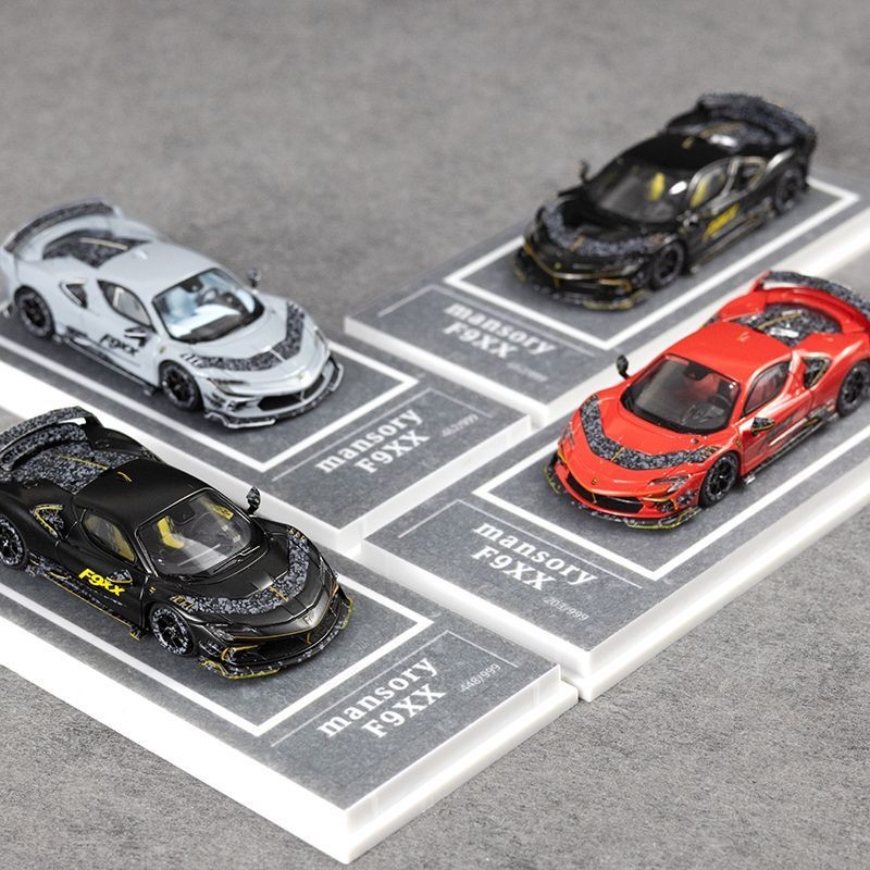 MJ 1: 64 Ferrari F9xx MJ 1: 64 Ferrari F9xx MJ ดัดแปลง Hard Top Supercar รถรุ่น