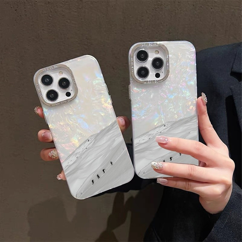 💖Stars💖เข้ากันได้ โทรศัพท์ไอโฟน iPhone 16PROMAX 15PROMAX 14PRO 11PRO 12 11 บุคลิกภาพ กรณีโทรศัพท์มือ