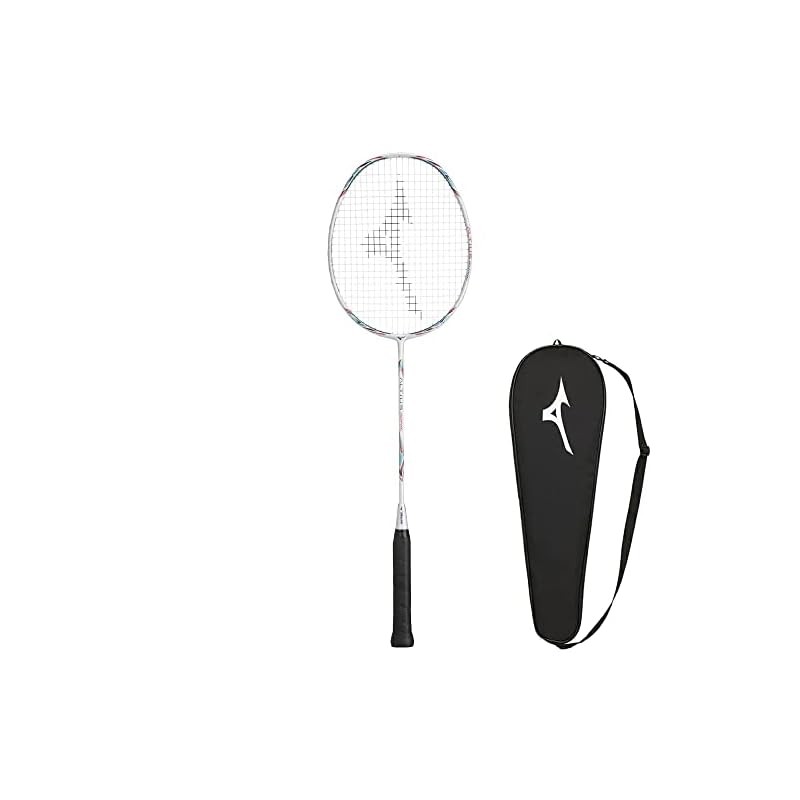 Badminton Racket Mizuno Altius Sonic 73JTB309 with Stringing and Full Case for Beginners (4U6G, 01/W