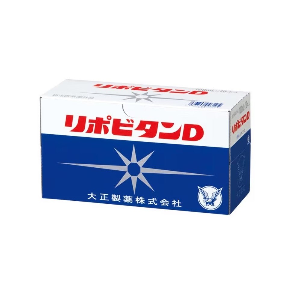 Taisho Pharmaceutical Lipovitan D 100mL x 10 ขวด