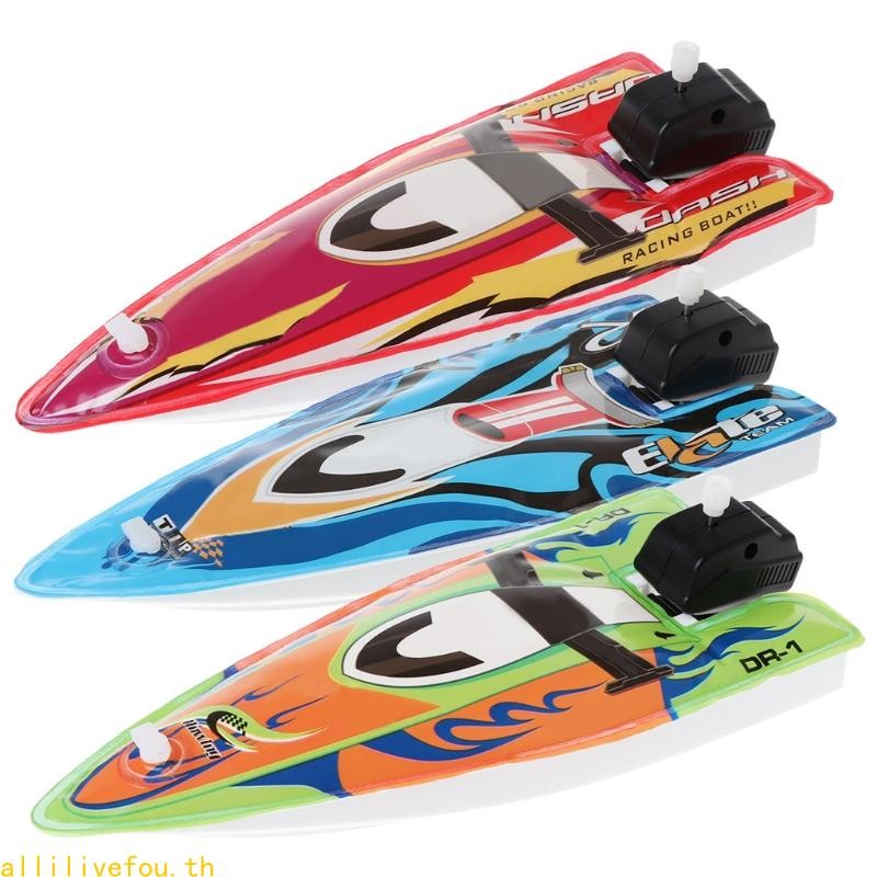 Live Vintage Collection Clockwork Wind Up Bathing Inflatable เรือเรืออาบน้ําของเล่นเด็กคริสต์มาส