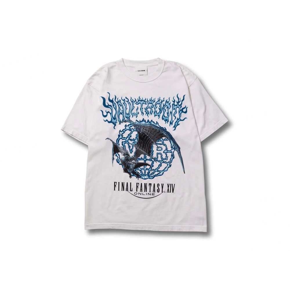 VAULTROOM VR x FFXIV Bahamut Tee Off White Unused