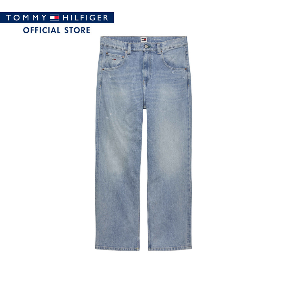 Tommy Hilfiger กางเกง ผู้ชาย รุ่น DM0DM19161 1AA - สียีนส์
