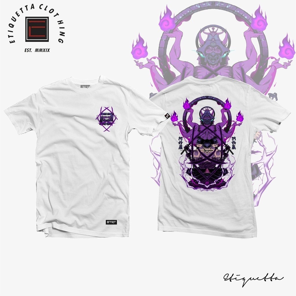 เสื้ออนิเมะ - Unisex - ETQT Worldwide - One Piece - Zoro - Asura rep